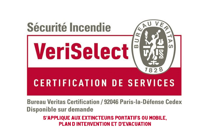 veriselect-securite-incendiie Certifié APSAD